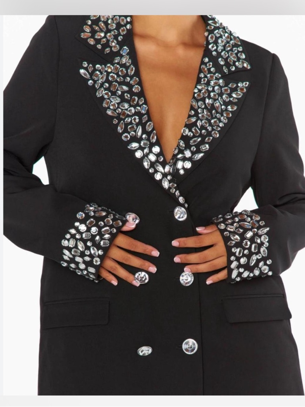 Show Me Your Mumu Embellished Blazer Dress - NWT